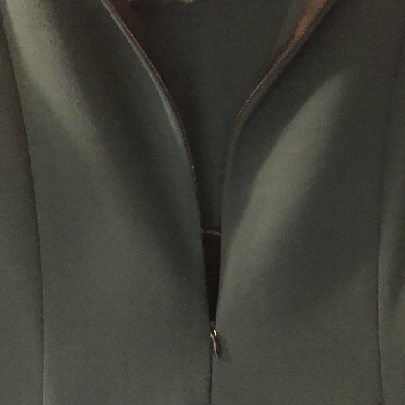 Made in Italy 3/4 Sleeve Plaid Colourblock Shift Dress - Picture 13 of 16